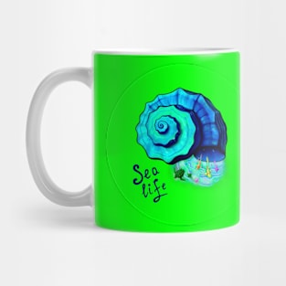 Fish Shell Art 7 Mug